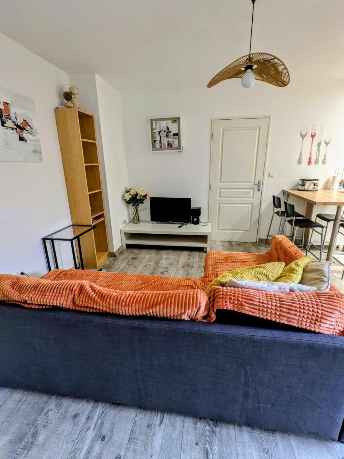 Appartement F2 Garage Box Wifi Terasse Clim Gare Fac Eco Richter à Montpellier Extérieur photo